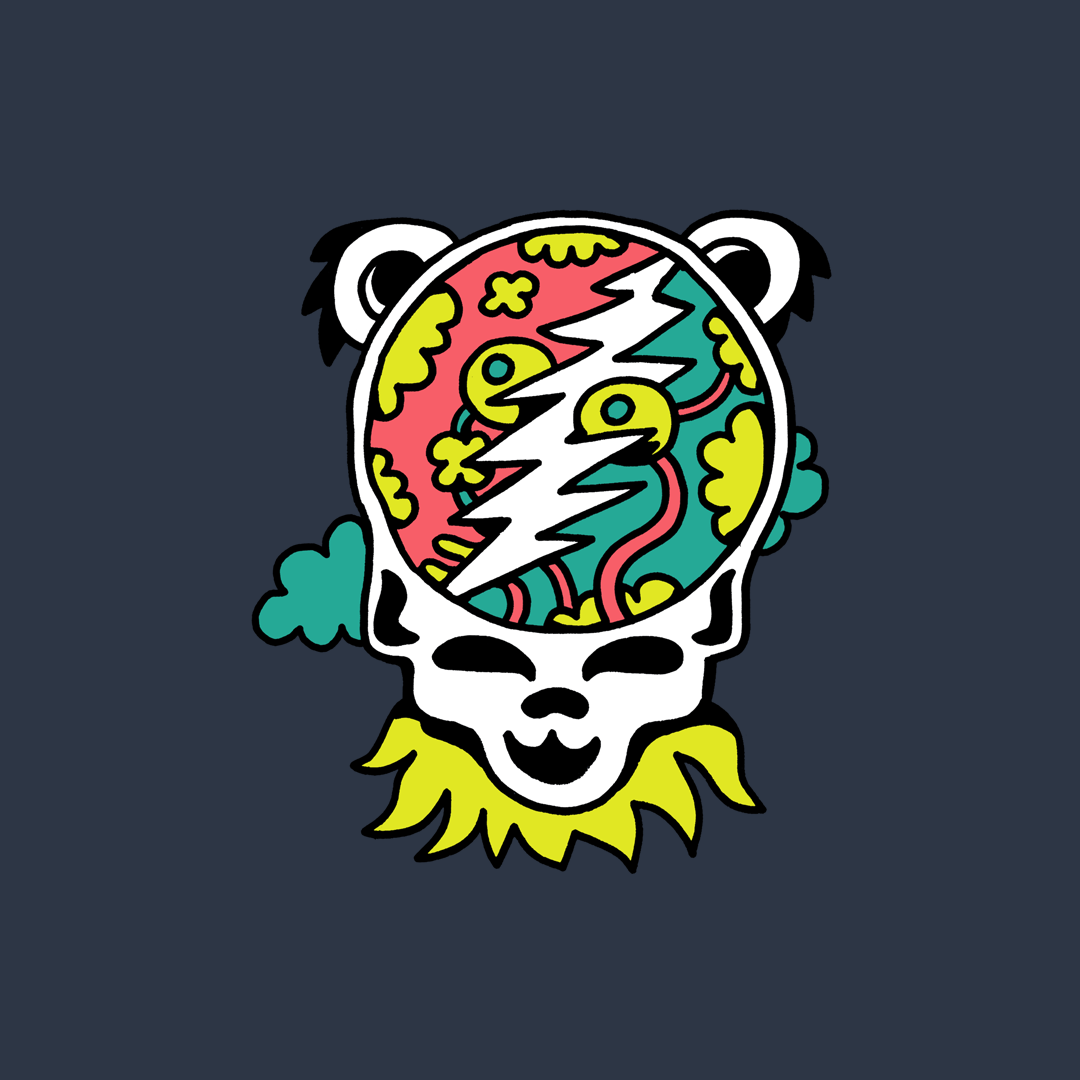 Grateful Dead x Killer Acid Stealie T-Shirt