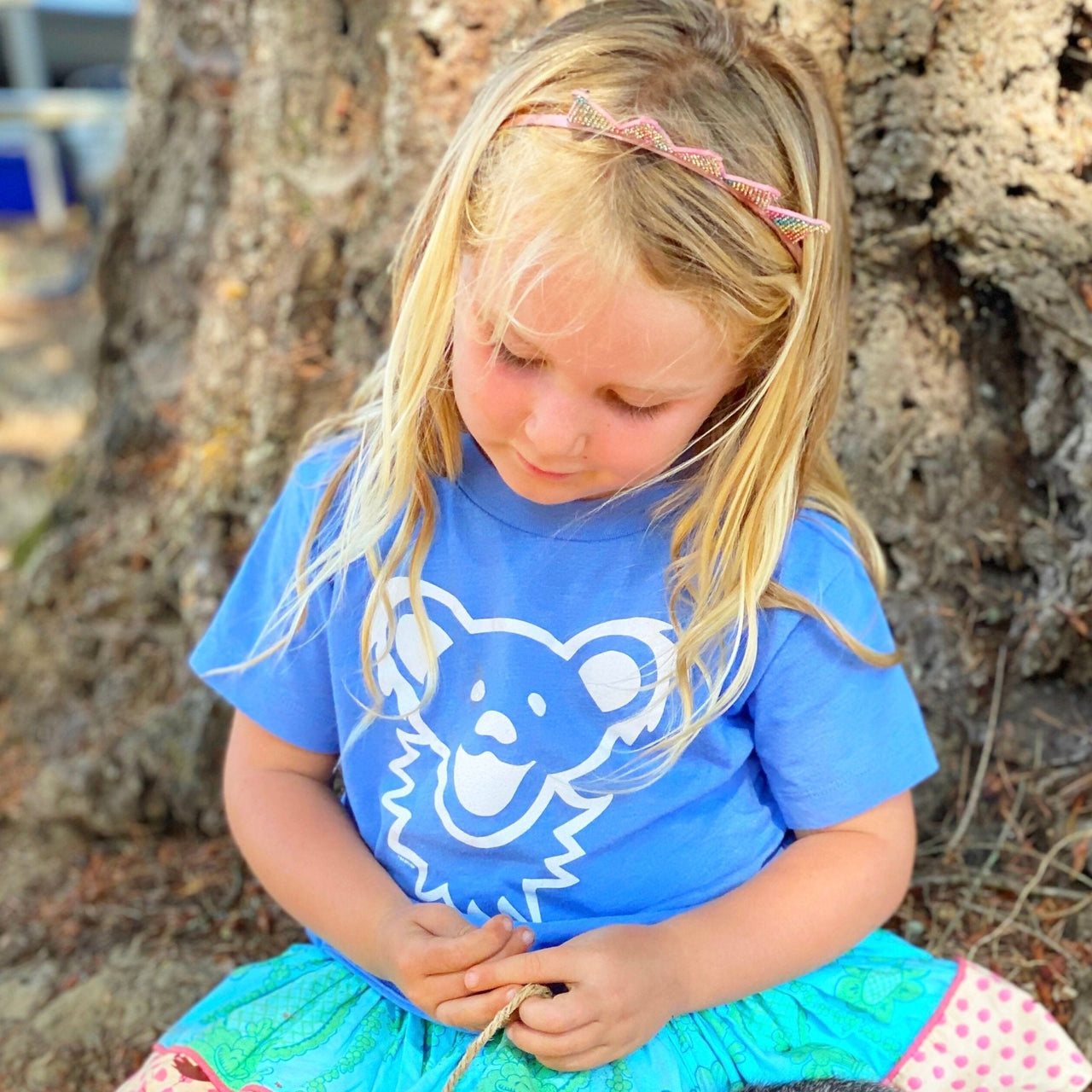 Grateful Dead Dancing Bear Face Toddler T-Shirt