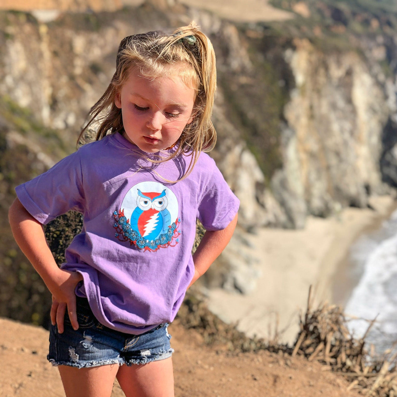 Grateful Dead Owl Toddler T-Shirt