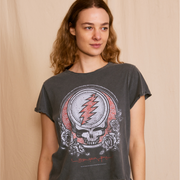 Grateful Dead Crop Top - Steal Your Face 