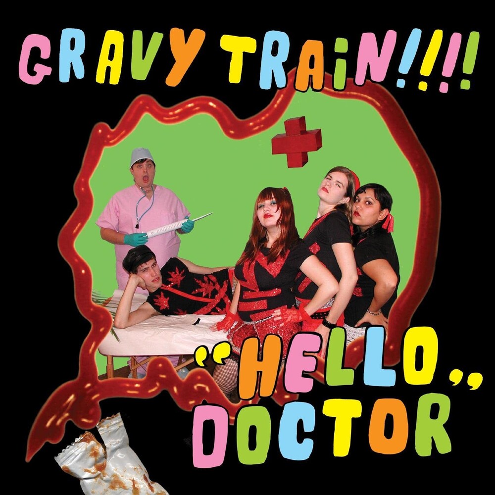 Gravy Train!!!! – Hello Doctor (Colored, Deluxe, Grn, Pnk, Post, Wsv LP Vinyl)