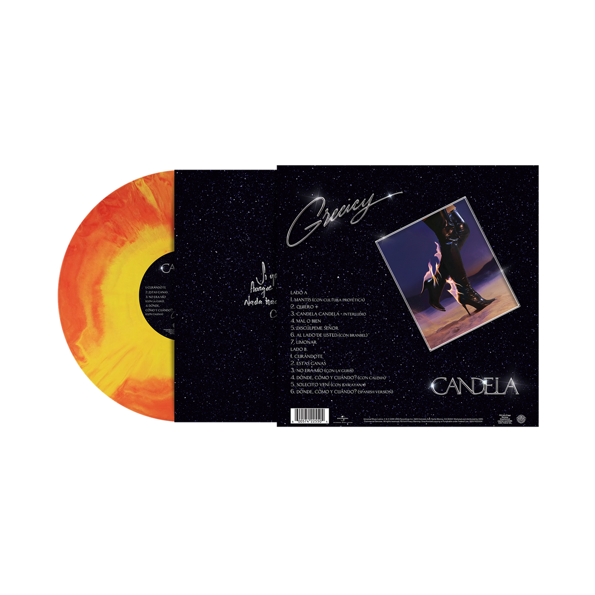 Greeicy – CANDELA (Galaxy Fire LP Vinyl)