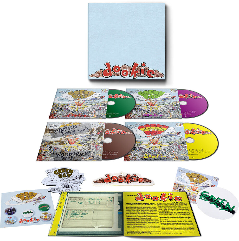 Green Day – Dookie: 30th Anniversary (Limited Edition Deluxe 4CD Box Set)