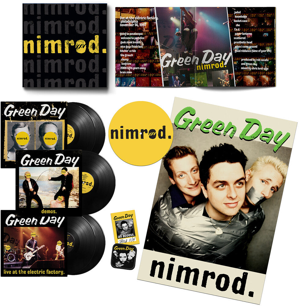 Green Day – Nimrod: 25th Anniversary Edition (5LP Box Set)