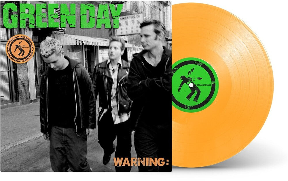 Green Day – Warning (25th Anniversary Deluxe Edition, Neon Orange LP Vinyl)
