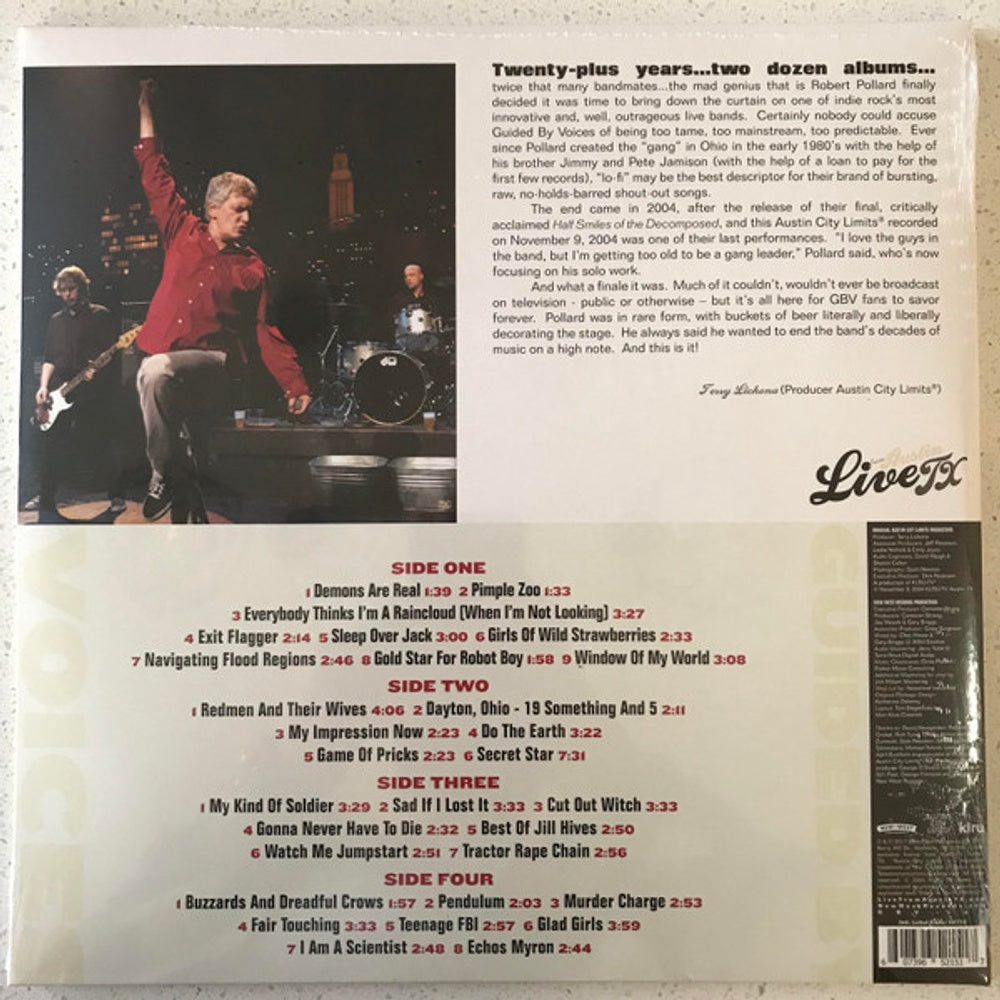 Guided By Voices – Live From Austin, TX (2-LP Vinyl)