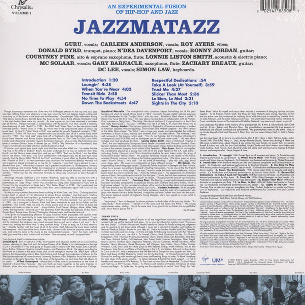 Guru – Jazzmatazz Volume 1 (LP Vinyl)
