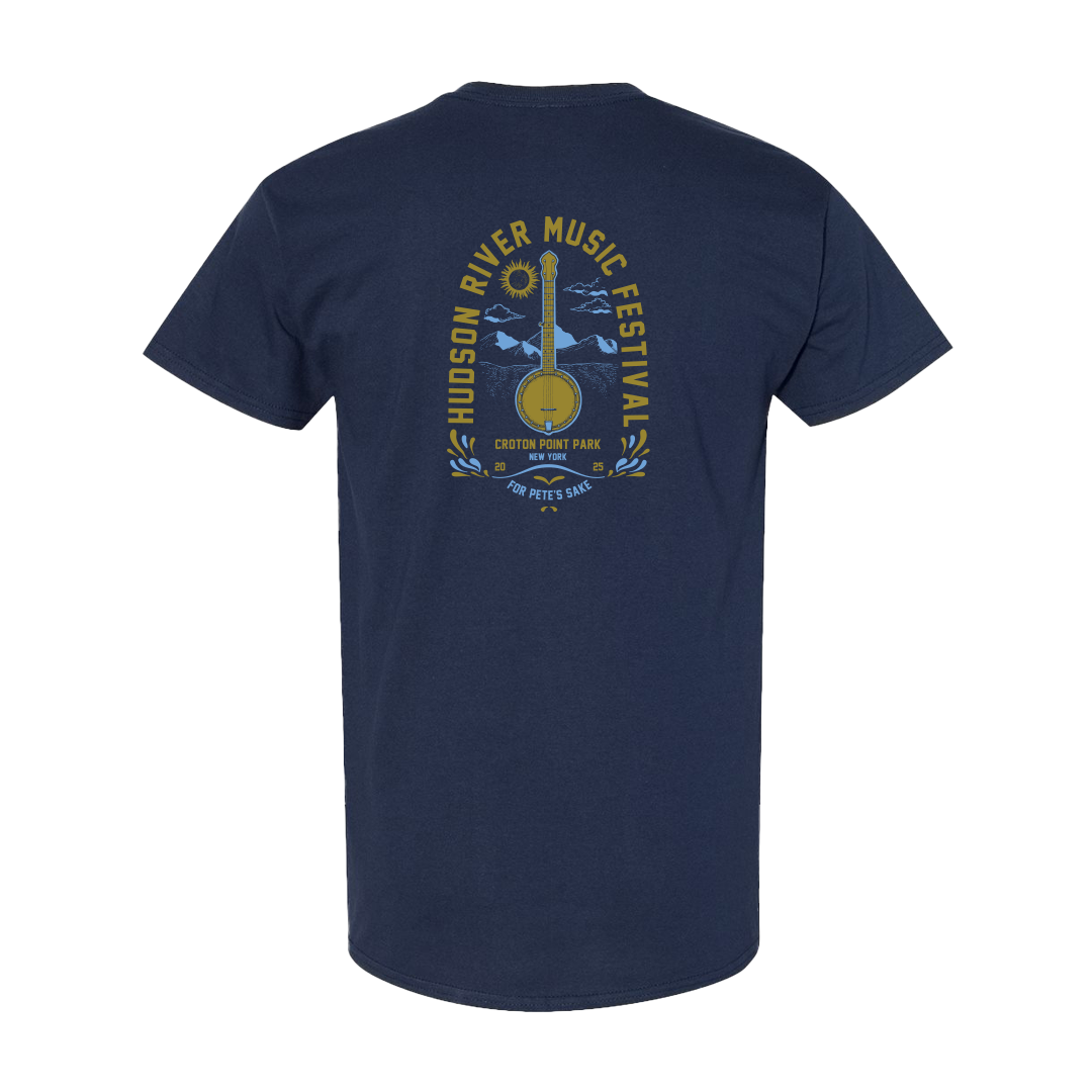 Hudson River Music Festival Navy T-Shirt