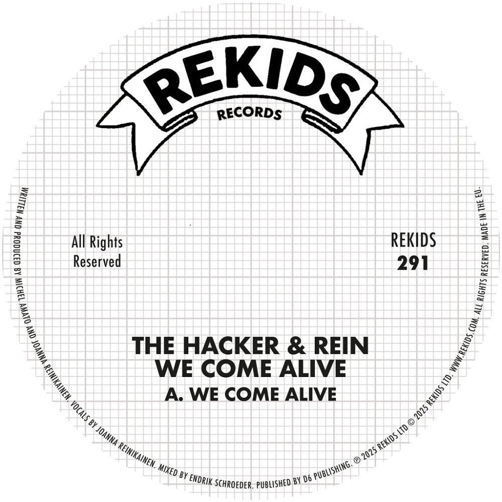 Hacker & Rein – We Come Alive (12" Vinyl)