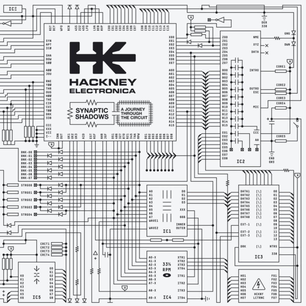 Hackney Electronica – Synaptic Shadows (12" Vinyl)