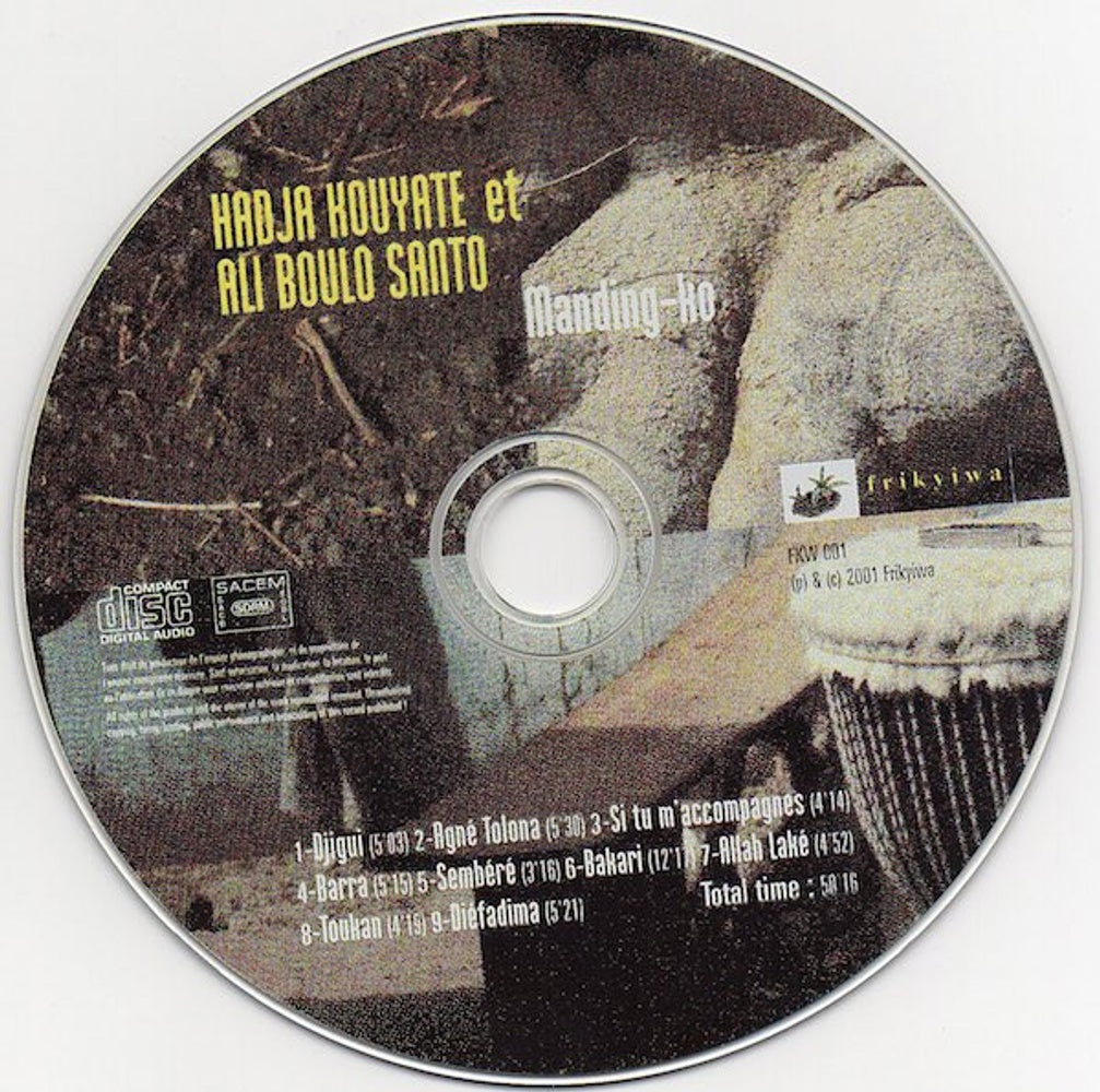 Hadja Kouyate & Ali Boulo Santo – Manding-Ko (CD)