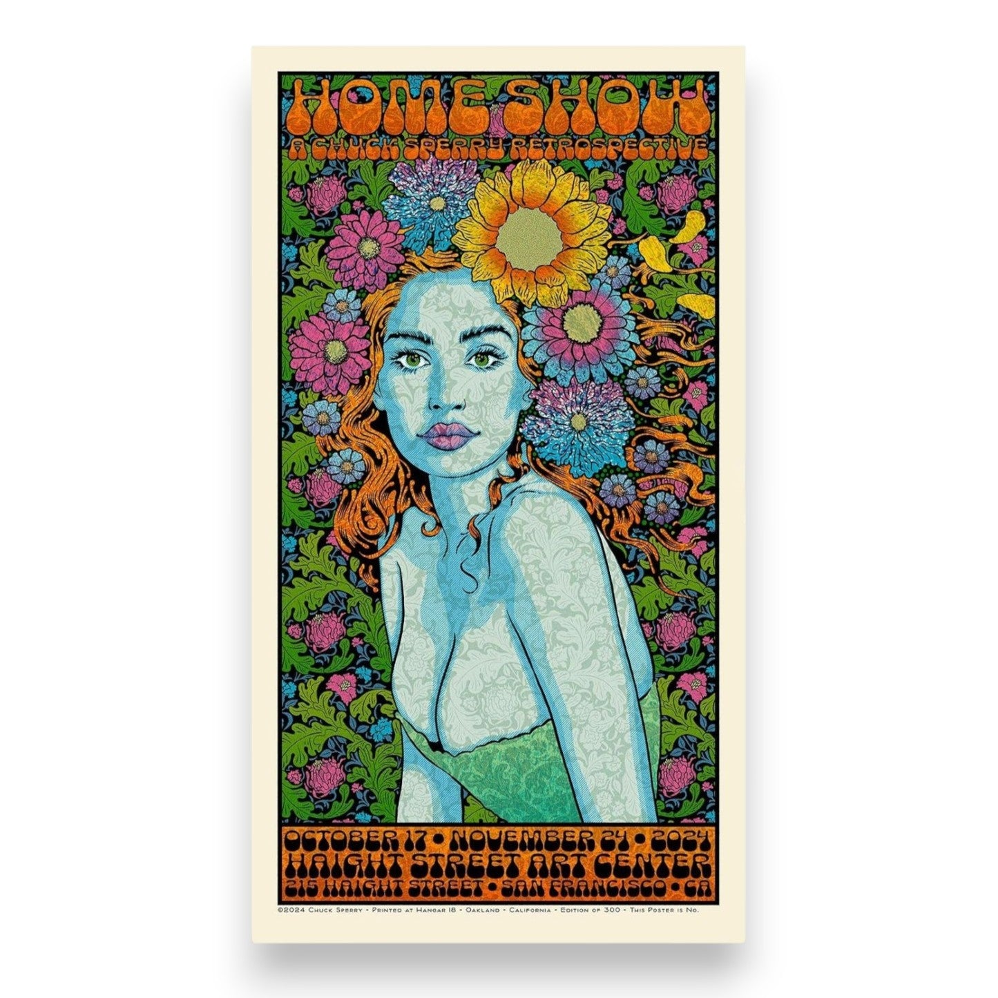 Haight Street Art Center “Home Show” Main Edition Poster by Chuck Sperry