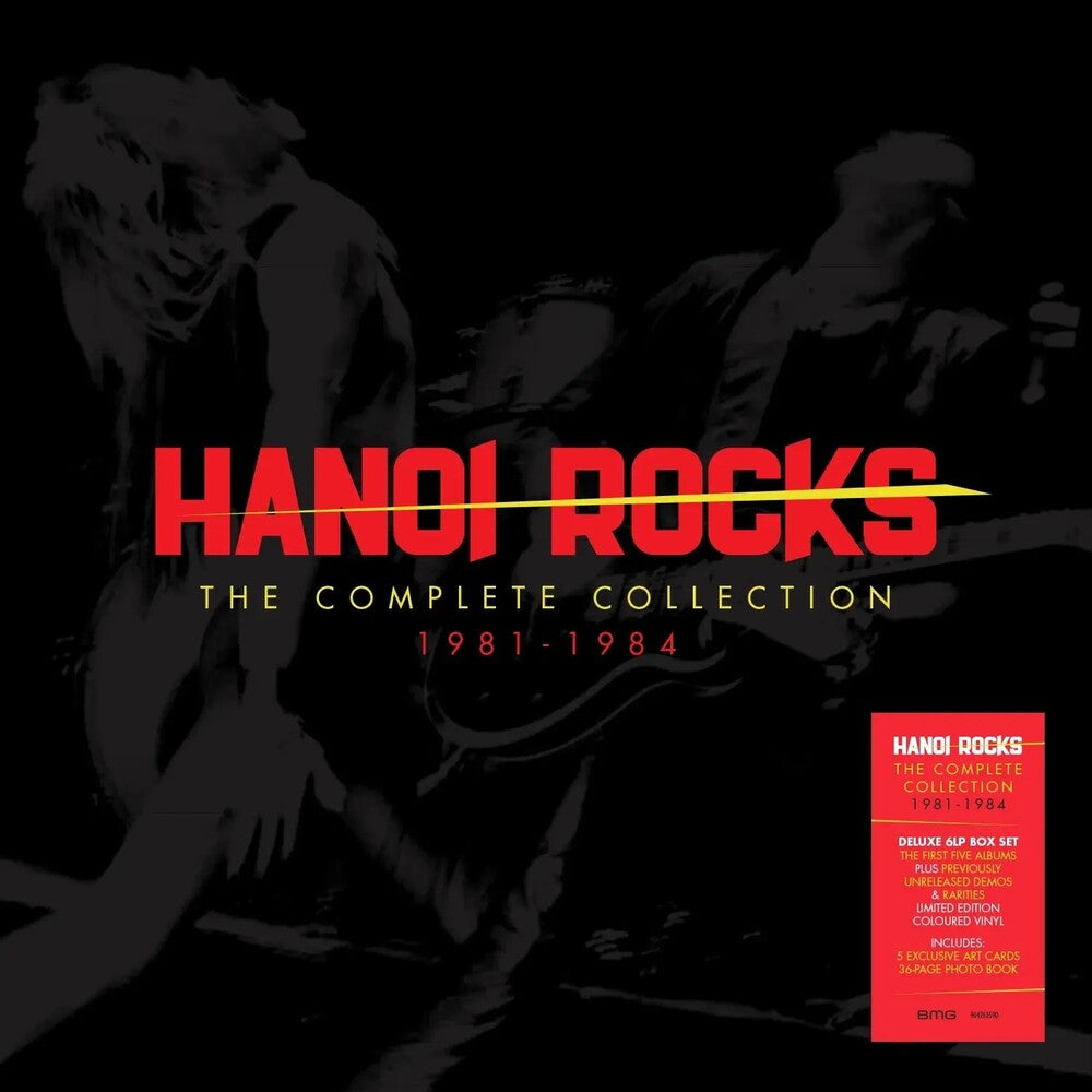 Hanoi Rocks – Complete Collection (1981-1984, Box, Colored LP Vinyl)