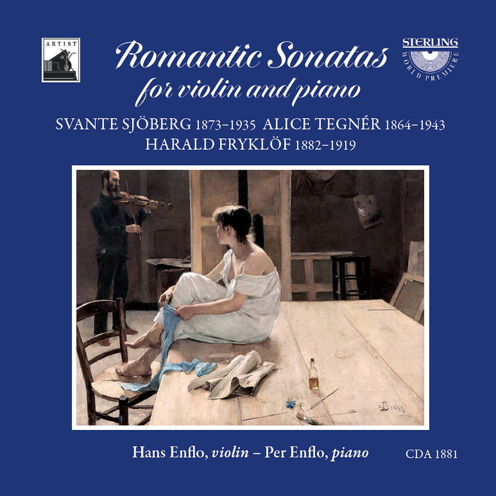 Hans Enflo – Romantic Sons For Vn & Piano (CD)