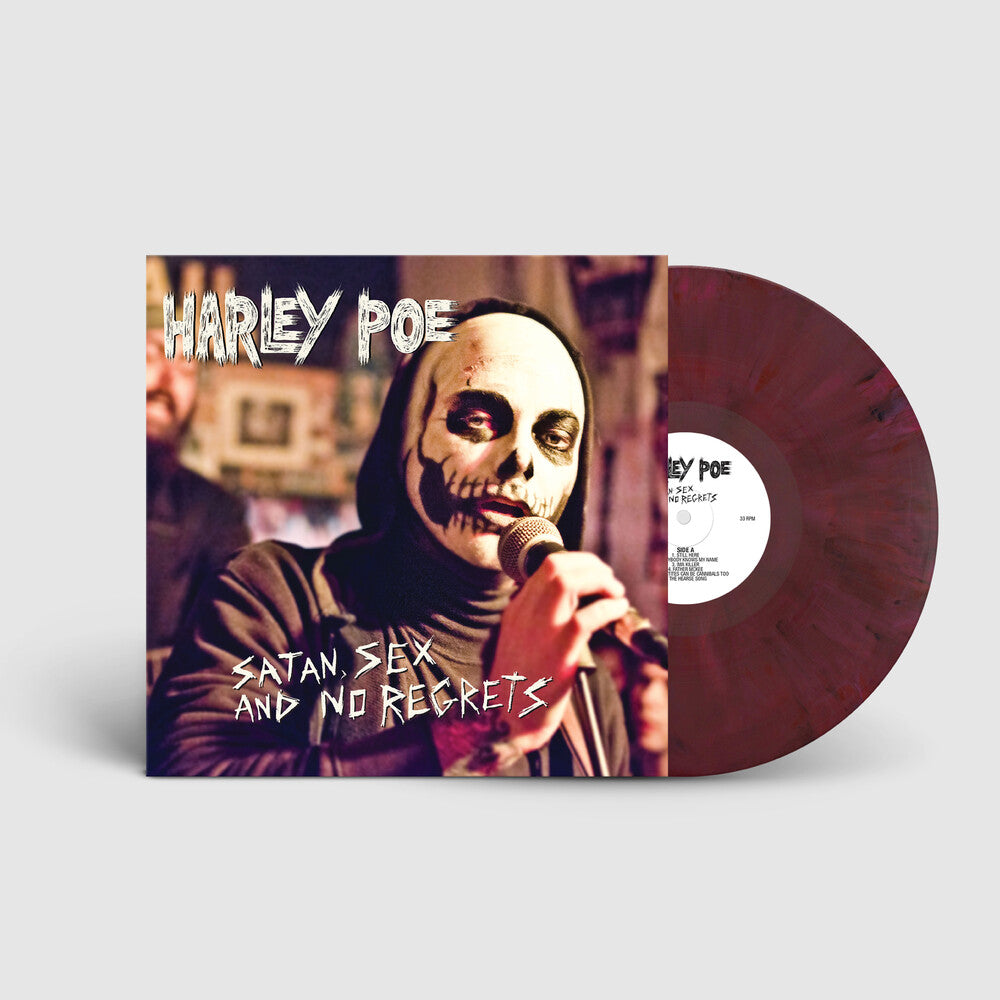 Harley Poe – Satan Sex & No Regrets (Colored LP Vinyl)