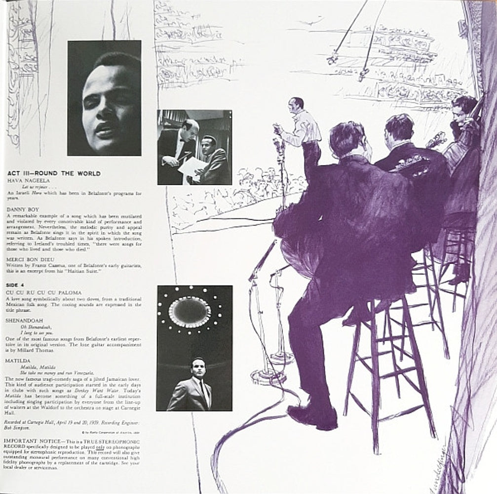Harry Belafonte – Belafonte At Carnegie Hall (2-LP Vinyl)