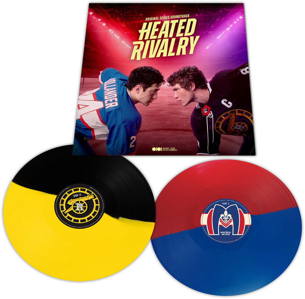 Heated Rivalry / O.S.T. – Heated Rivalry (Original Series Soundtrack, Blue/Red & Black/Yellow 2-LP Vinyl)