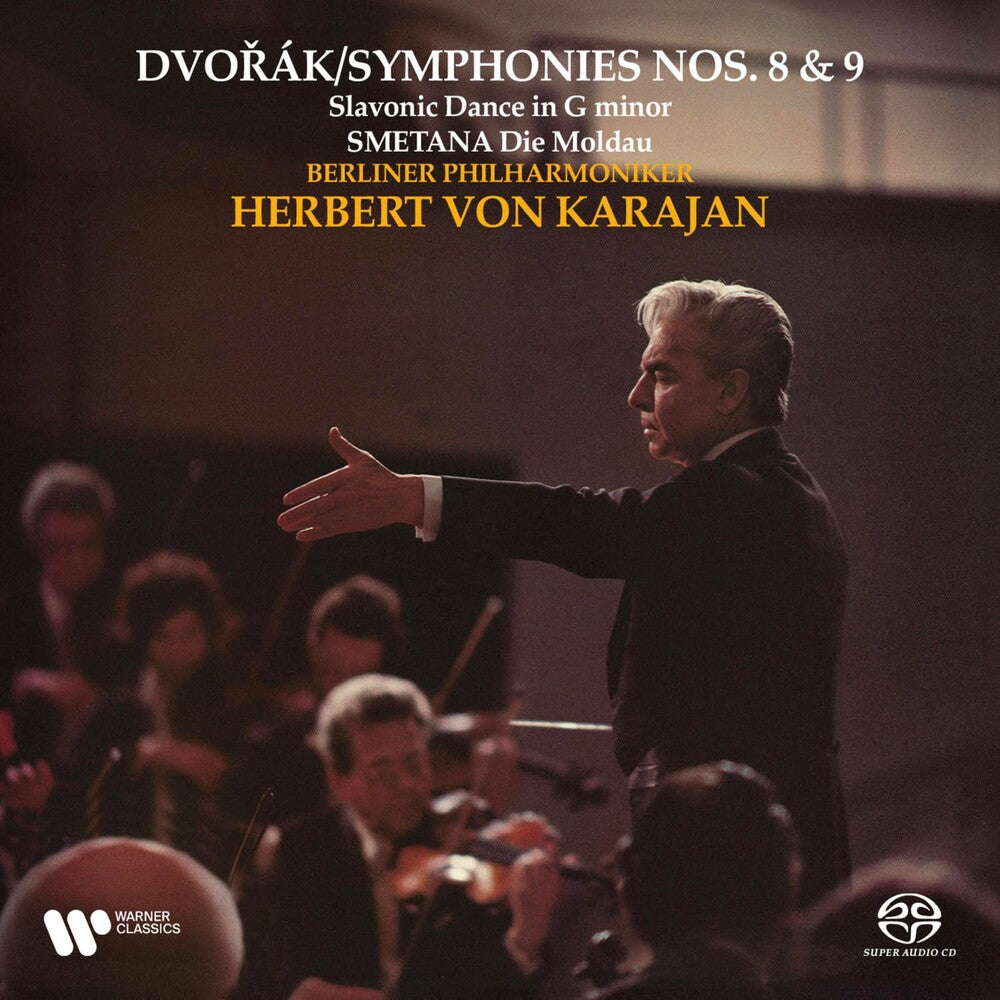 Herbert Karajan Von – Dvorak Symphonies 8 & 9 Smetana Moldau (CD)