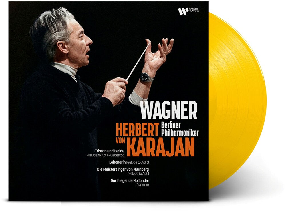 Herbert Karajan Von – Karajan Conducts Wagner (Colored, Ylw, Reissue LP Vinyl)