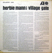 Herbie Mann – Herbie Mann At The Village Gate (LP Vinyl)