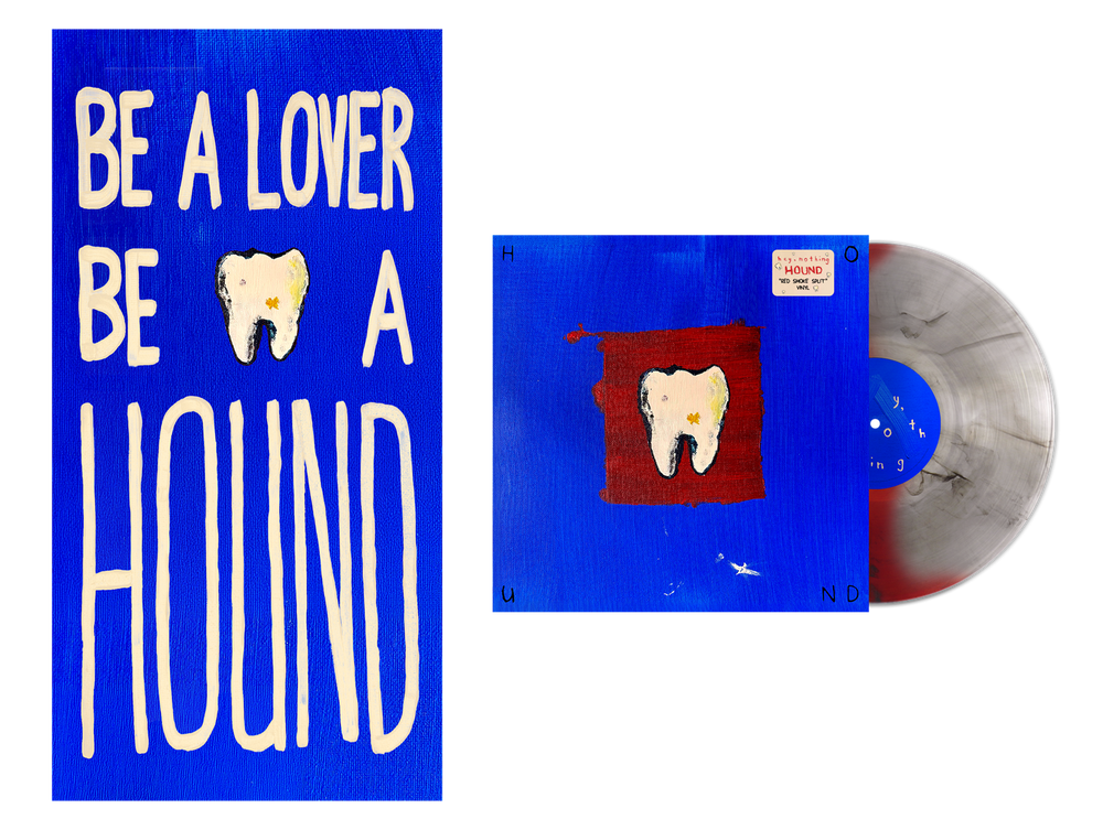Hey, Nothing – Hound (Red Smoke Split Color LP Vinyl)