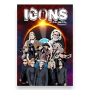 Icons of Rock 5: Jerry Garcia, Guns N' Roses, Bon Jovi and Kurt Cobain (Paperback) Books by splitShops