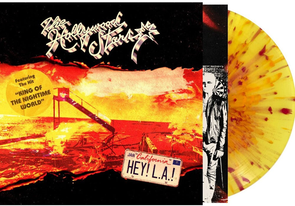 Hollywood Stars – Hey La (Colored, Deluxe, Limited Edition, Org, Red, Ylw, Spla LP Vinyl)
