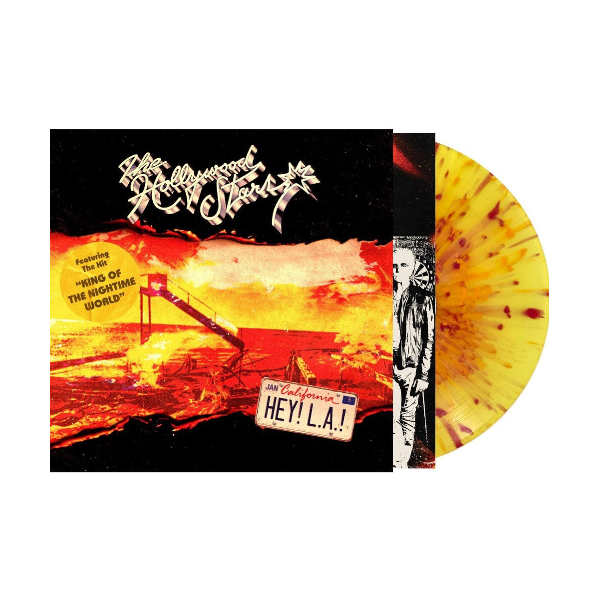 Hollywood Stars – Hey La (Colored, Deluxe, Limited Edition, Org, Red, Ylw, Spla LP Vinyl)