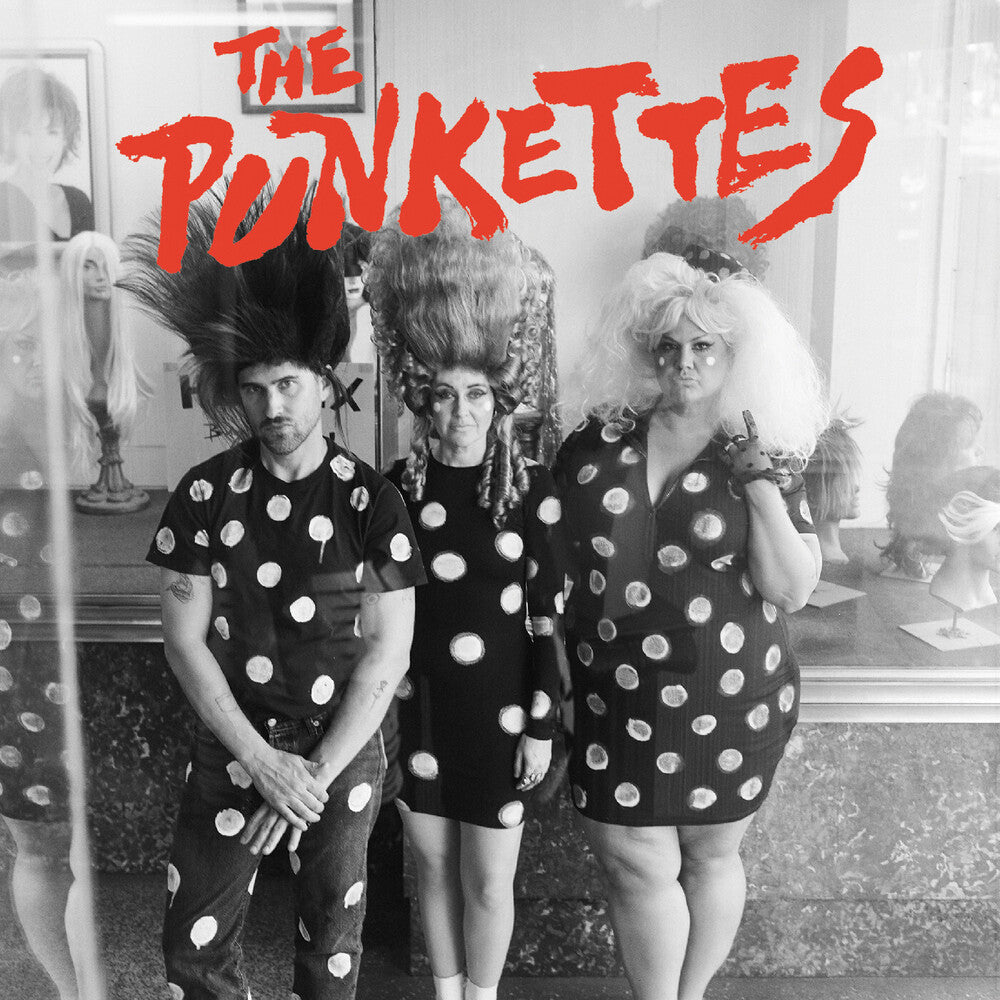 Hunx & His Punx – Punkettes - Eco Mix Cherry Red Vinyl (Colored, Red 7" Vinyl)