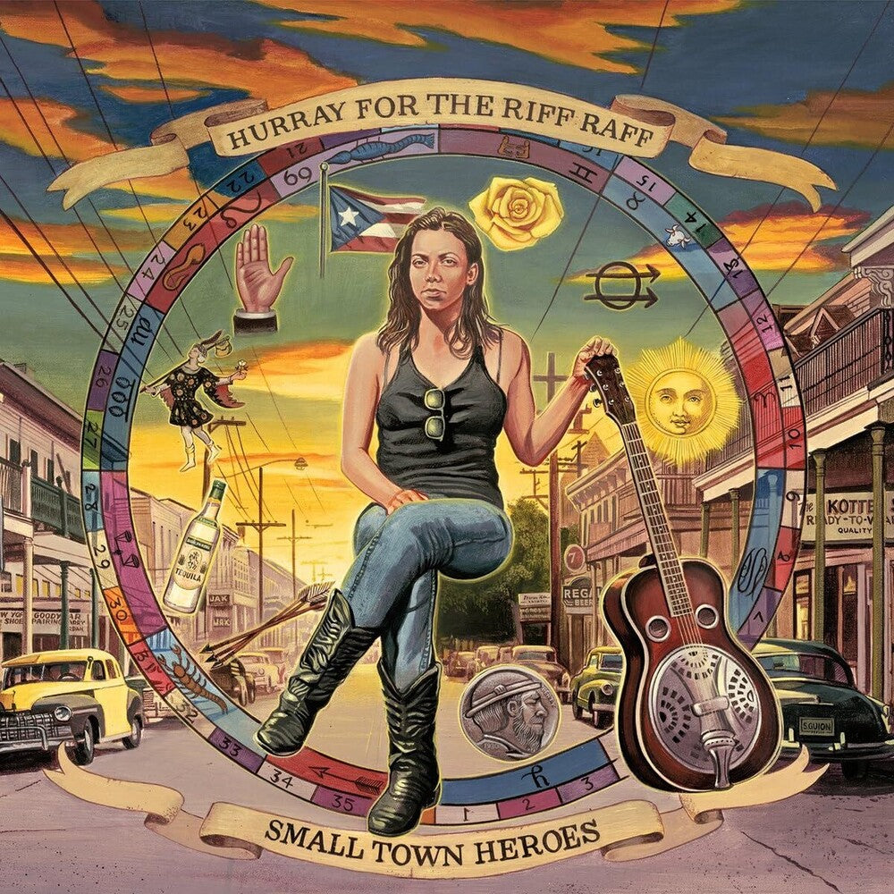 Hurray For The Riff Raff – Small Town Heroes - (Pink Acid Wash LP Vinyl)