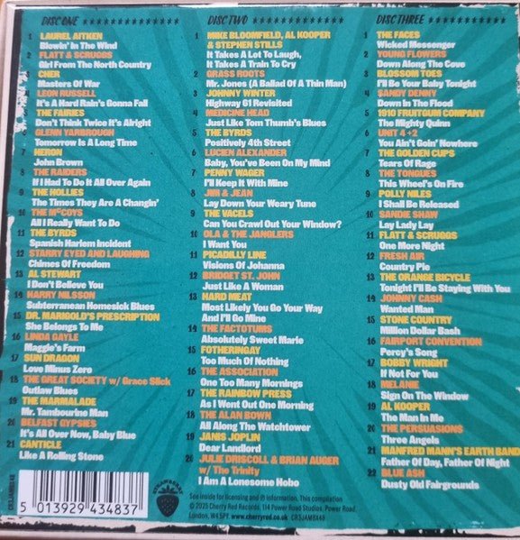 I Shall Be Released: Covers Of Bob Dylan 1963-1970 (3-CD) - Detail