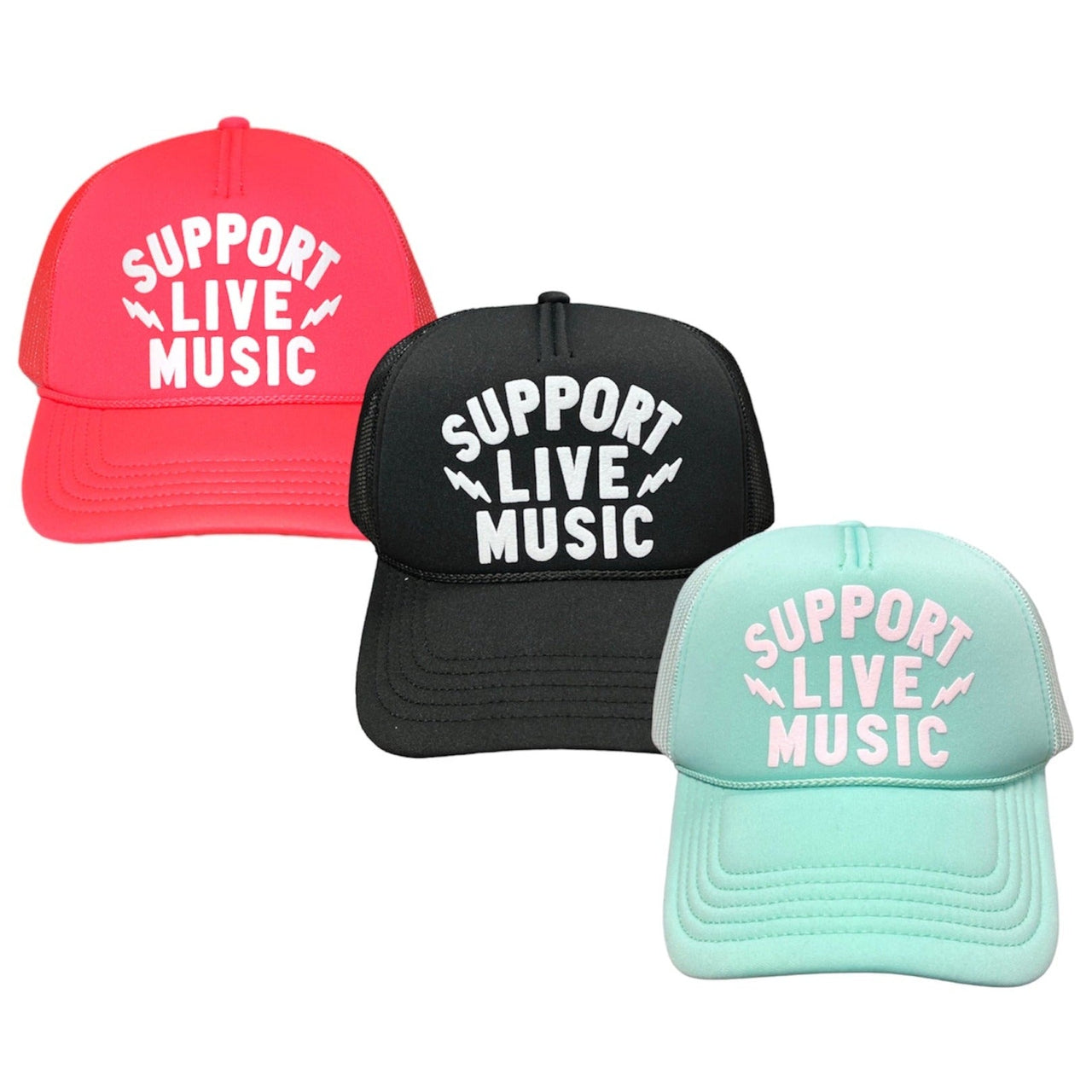 Rock Hall Support Live Music Hat