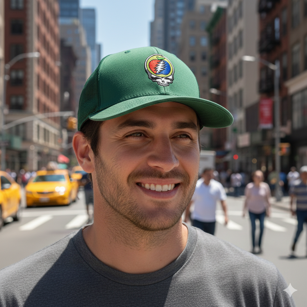 Phil Lesh & Friends | Apple Stealie FlexFit Trucker Hat