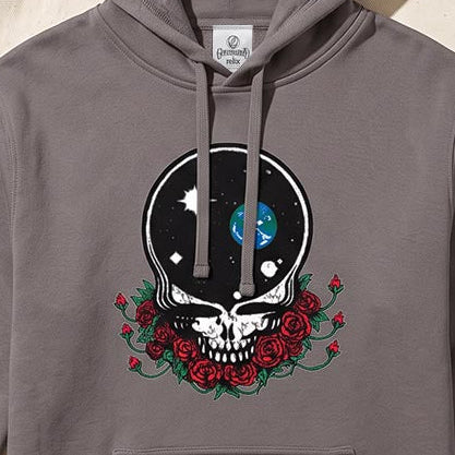 Grateful Dead Space Your Face Hoodie - Pigment Black