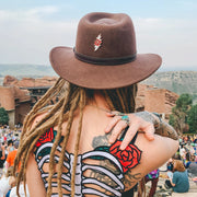 Grateful Dead Rose & Bolt Logo Pin | Rose Gold / Sparkle Hiouchi Jewels / Rose & Bolt Grateful Dead Jewelry Pin {{Shop name}}