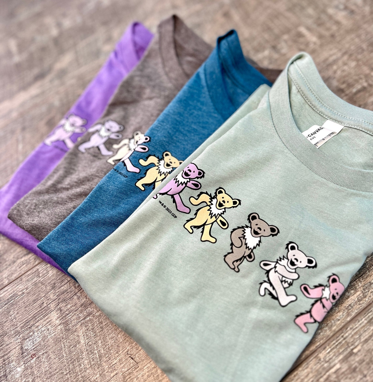 Grateful Dead Pastel Bears Youth T-Shirt