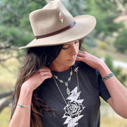 Grateful Dead Rose & Bolt Logo Pin | Silver Hiouchi Jewels / Rose & Bolt Grateful Dead Jewelry Pin {{Shop name}}