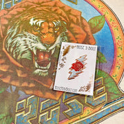 Grateful Dead Rose & Bolt Logo Pin | Rose Gold / Sparkle Hiouchi Jewels / Rose & Bolt Grateful Dead Jewelry Pin {{Shop name}}