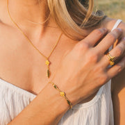 Grateful Dead Lady Lullaby Necklace | Gold Hiouchi Jewels / Rose & Bolt Grateful Dead Jewelry Necklace {{Shop name}}