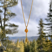 Grateful Dead Lady Lullaby Necklace | Gold Hiouchi Jewels / Rose & Bolt Grateful Dead Jewelry Necklace {{Shop name}}