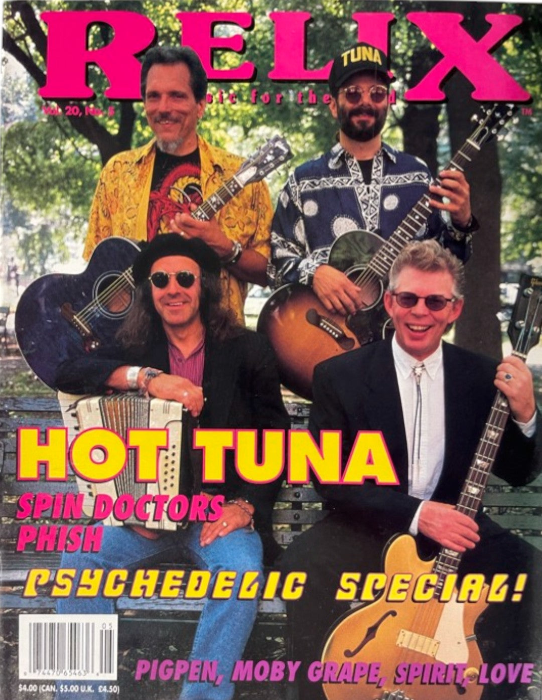 Hot Tuna - October 1993 Relix Issue