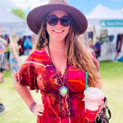 Grateful Dead Steal Your Prism Necklace | Rose Gold Hiouchi Jewels / Rose & Bolt Grateful Dead Jewelry Necklace {{Shop name}}