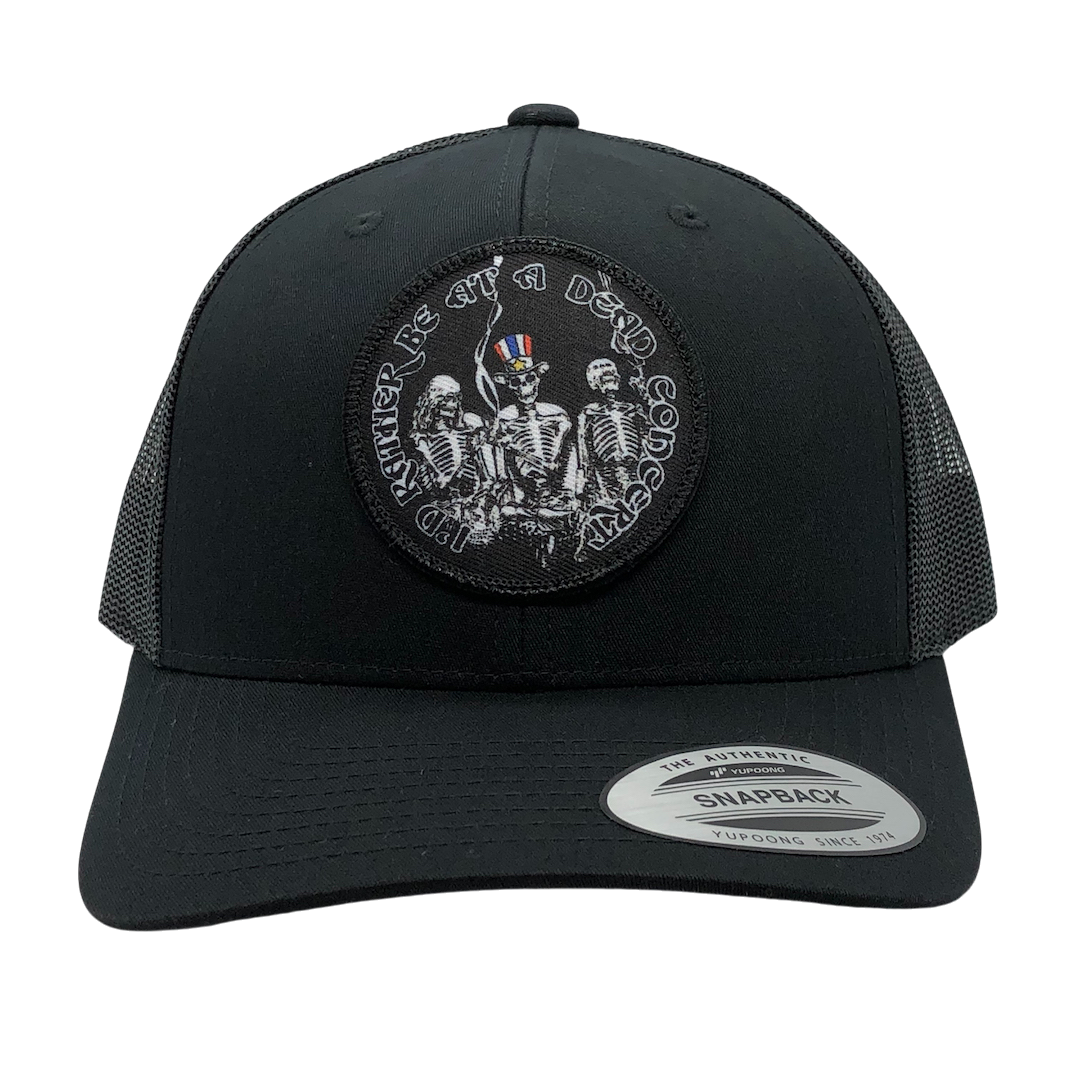 I'd Rather Be At A Dead Concert Throwback Hat
