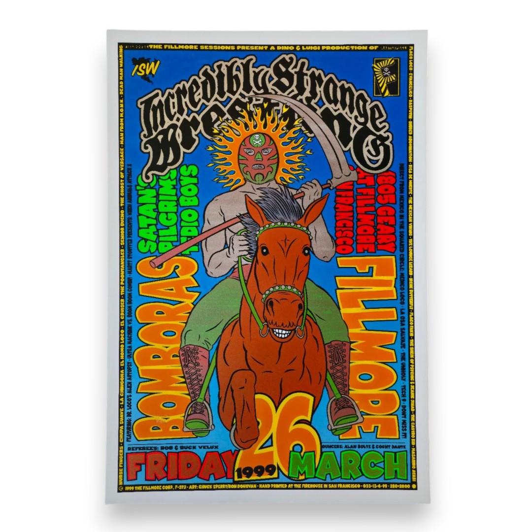 Incredibly Strange Wrestling – The Fillmore, San Francisco (Mar 26, 1999) by Chuck Sperry