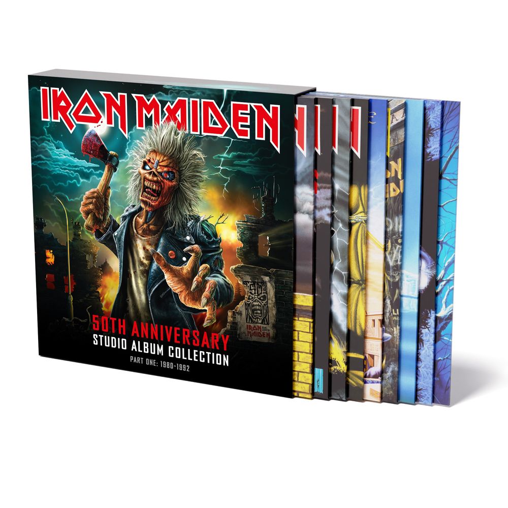 Iron Maiden – 50th Anniversary Studio Album Collection, Part One: 1980-1992 (Multicolor 10-LP Box Set)