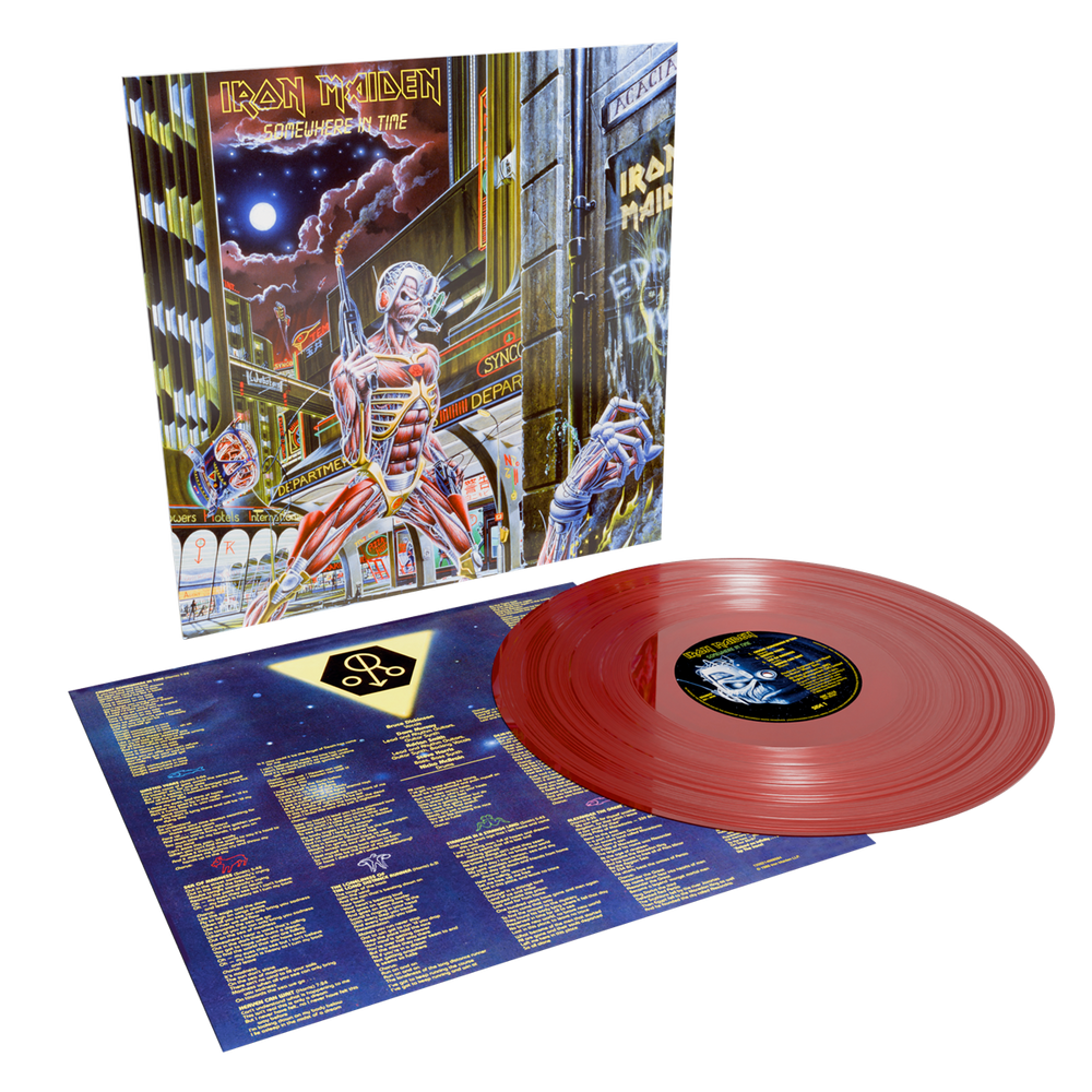 Iron Maiden – Somewhere in Time - 40th Anniversary (Oxblood LP Vinyl)