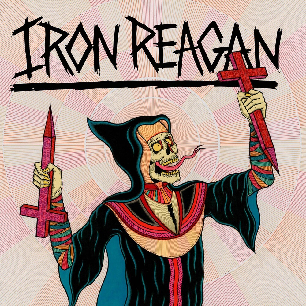 Iron Reagan – Crossover Ministry (Milky Clear with Rainbow Splatter LP Vinyl)