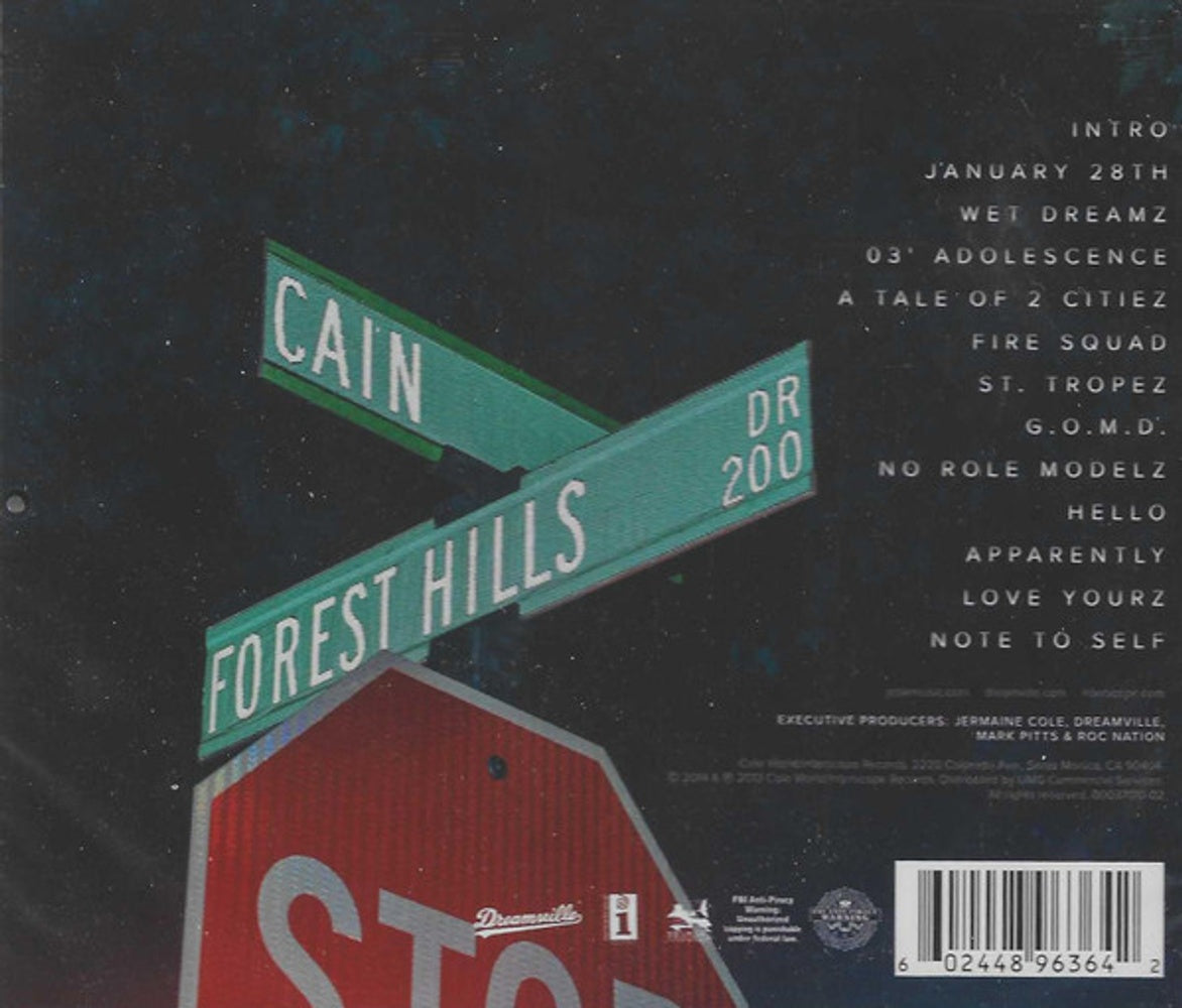J. Cole – 2014 Forest Hills Drive (CD)