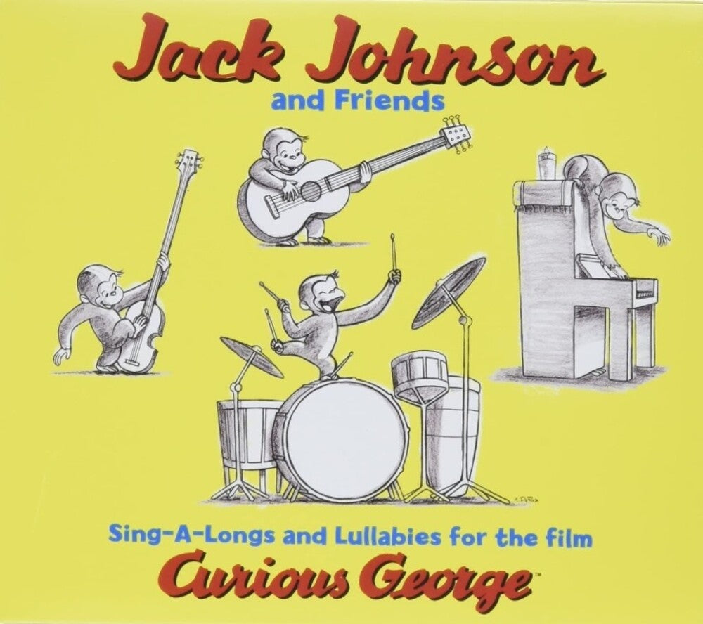 Jack Johnson – Sing-A-Longs and Lullabies for the Film Curious George (Original Soundtrack CD)