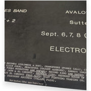 James Cotton Blues Band – The Avalon Ballroom, San Francisco (Sep 6–8, 1968) by Roger Well (1st Edition, Poor Condition)